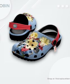 Trunks Super Saiyan Crocs Shoes Pattern Style, Trunks Unique Gifts