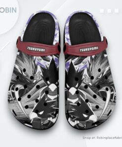 Tsukuyomi Crocs Shoes Manga Style Personalized