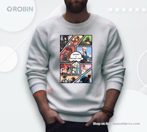 Tsun Scoops X Guilty Gear   Strive Gta Shirt