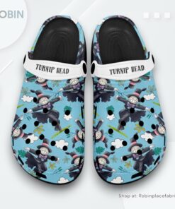 Turnip Head Crocs Shoes Pattern Style
