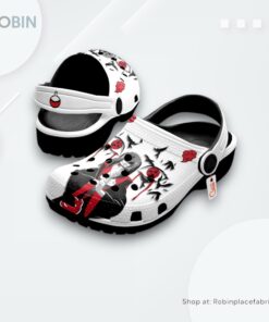 Uchiha Itachi Clogs Anime Sharingan Art Style, Naruto Anime Merch