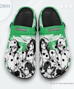 Ulquiorra Cifer Crocs Shoes Manga Style Personalized