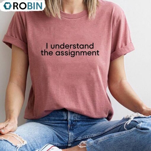 Unisex I Understand The Assignment Shirt, 2024 For President Unisex Hoodie Short Sleeve