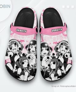 Uravity Crocs Shoes Manga Style Personalized