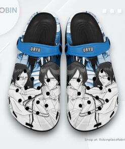 Uryu Ishida Crocs Shoes Manga Style Personalized