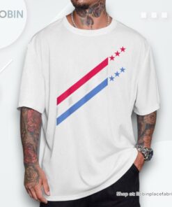 Usa American Patriotic Red White Blue Stars & Stripes Sports Unisex Shirt