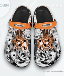Uzumaki Bijuu Clogs Manga Style Personalized