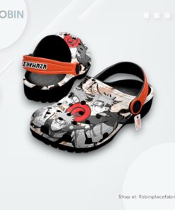 Uzumaki Crocs Shoes Manga Style Personalized Name