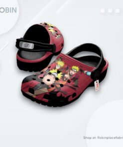 Uzumaki Sage Crocs Shoes Pattern Style