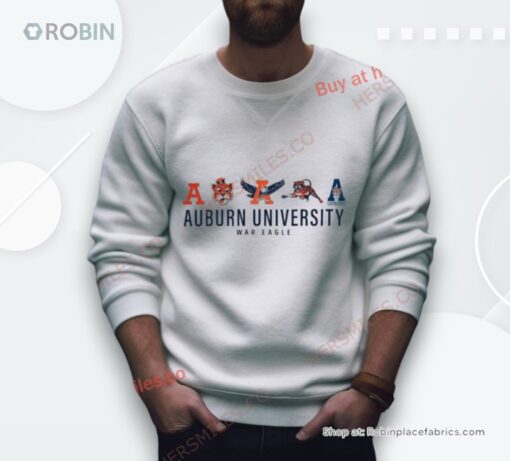 Vault Logos Auburn University Over War Eagle Shirt