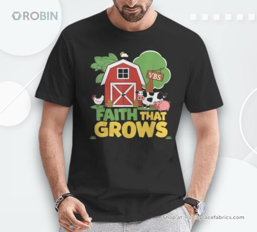 Vbs Farm Vbs Squad Vacation Bible School Christian Teacher Unisex Shirt