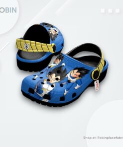 Vegeta Crocs Shoes Pattern Style, Dragon Ball Anime Fan Gears