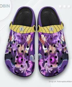 Vegeta Ultra Ego Crocs Shoes Pattern Style, Vegeta Gifts for Fans Vegeta Ultra Ego Crocs Shoes Pattern Style, Vegeta Gifts for Fans