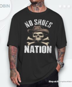 Vintage No Shoes No Nation Sayings Shoes Unisex Shirt
