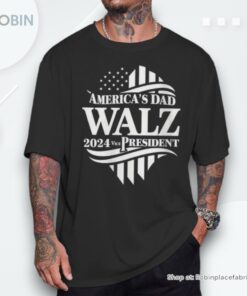 Walz America’s Dad 2024 Vice President Presidential Election Unisex Shirt