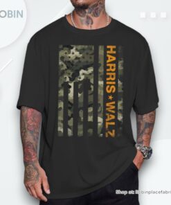 Walz Camo Tim Walz Camo Harris Walz 2024 Tim Waltz Camo Unisex Shirt