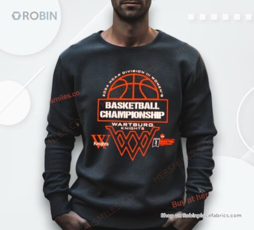 Wartburg Knights 2024 Ncaa Division Iii Women’s Basketball Championship Shirt