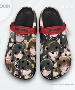 Yor Forger Crocs Shoes, Anime Gifts