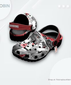 Yoriichi Tsugikuni Crocs Shoes Manga Style Personalized