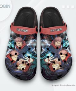Yuji Itadori Crocs Shoes, Anime Gifts