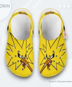 Zapdos Crocs Shoes Custom Funny Style, Pokemon Merch