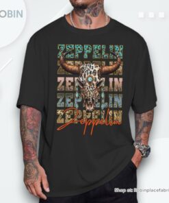 Zeppelin Proud Name Vintage Retro Costume For Lovers Leopard Unisex Shirt