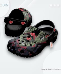 Zetsu Crocs Shoes Pattern Style