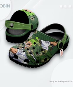 Zoro Wano Arc Crocs Shoes