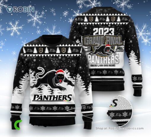 2023 Grand Final Penrith Panthers Premiership October 1, 2023 Accor Stadium Ugly Sweater and Sweatshirt