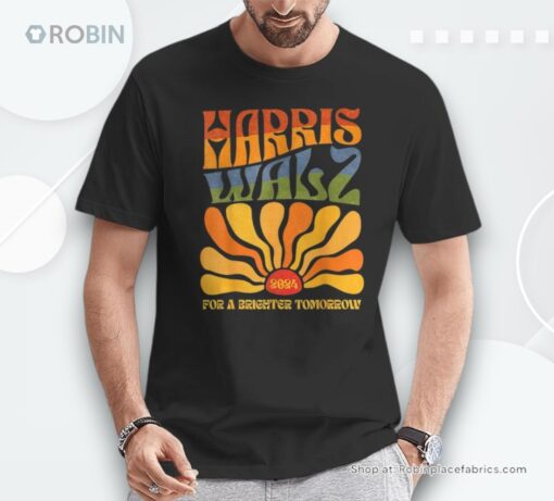 2024 For A Brighter Tomorrow Boho Aesthetic 2024 Shirt