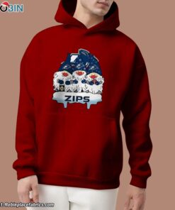 Christmas Gnomes Hold Akron Zips Unisex Shirt
