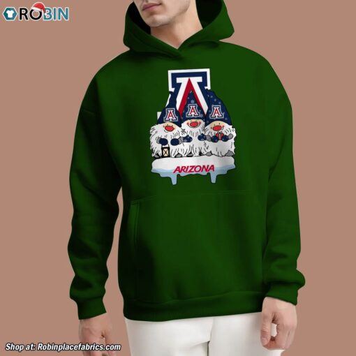Christmas Gnomes Hold Arizona Wildcats Unisex Shirt