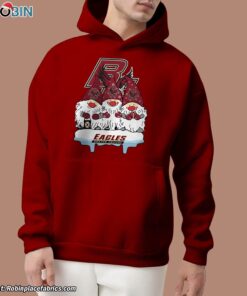 Christmas Gnomes Hold Boston College Eagles Unisex Shirt