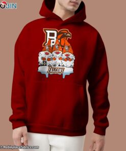 Christmas Gnomes Hold Bowling Green Falcons Unisex Shirt Christmas Gnomes Hold Bowling Green Falcons Unisex Shirt