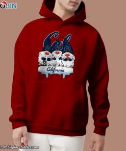 Christmas Gnomes Hold California Golden Bears Unisex Shirt