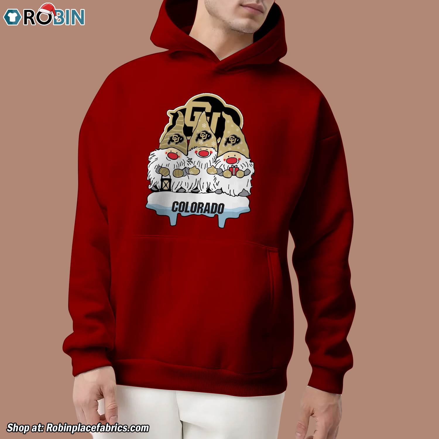 Christmas Gnomes Hold Colorado Buffaloes Unisex Shirt