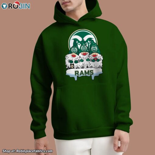 Christmas Gnomes Hold Colorado State Rams Unisex Shirt