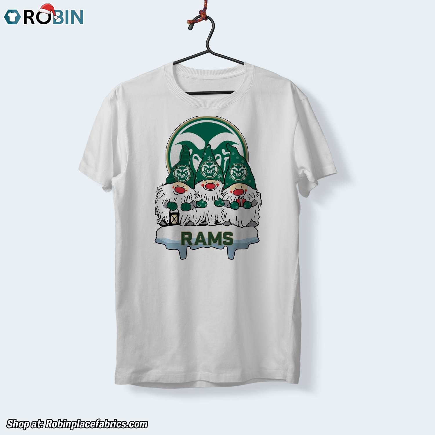Christmas Gnomes Hold Colorado State Rams Unisex Shirt Christmas Gnomes Hold Colorado State Rams Unisex Shirt