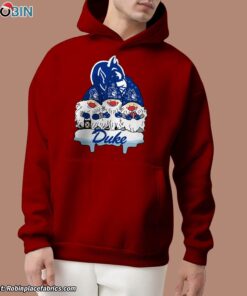 Christmas Gnomes Hold Duke Blue Devils Unisex Shirt Christmas Gnomes Hold Duke Blue Devils Unisex Shirt