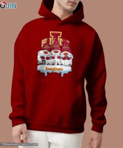 Christmas Gnomes Hold Iowa State Cyclones Unisex Shirt