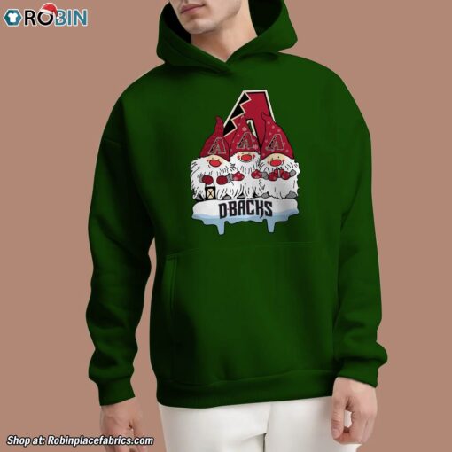 Christmas Gnomes Hold MLB Arizona Diamondbacks Unisex Shirt