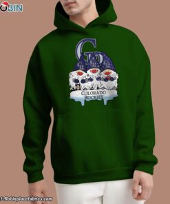 Christmas Gnomes Hold MLB Colorado Rockies Unisex Shirt