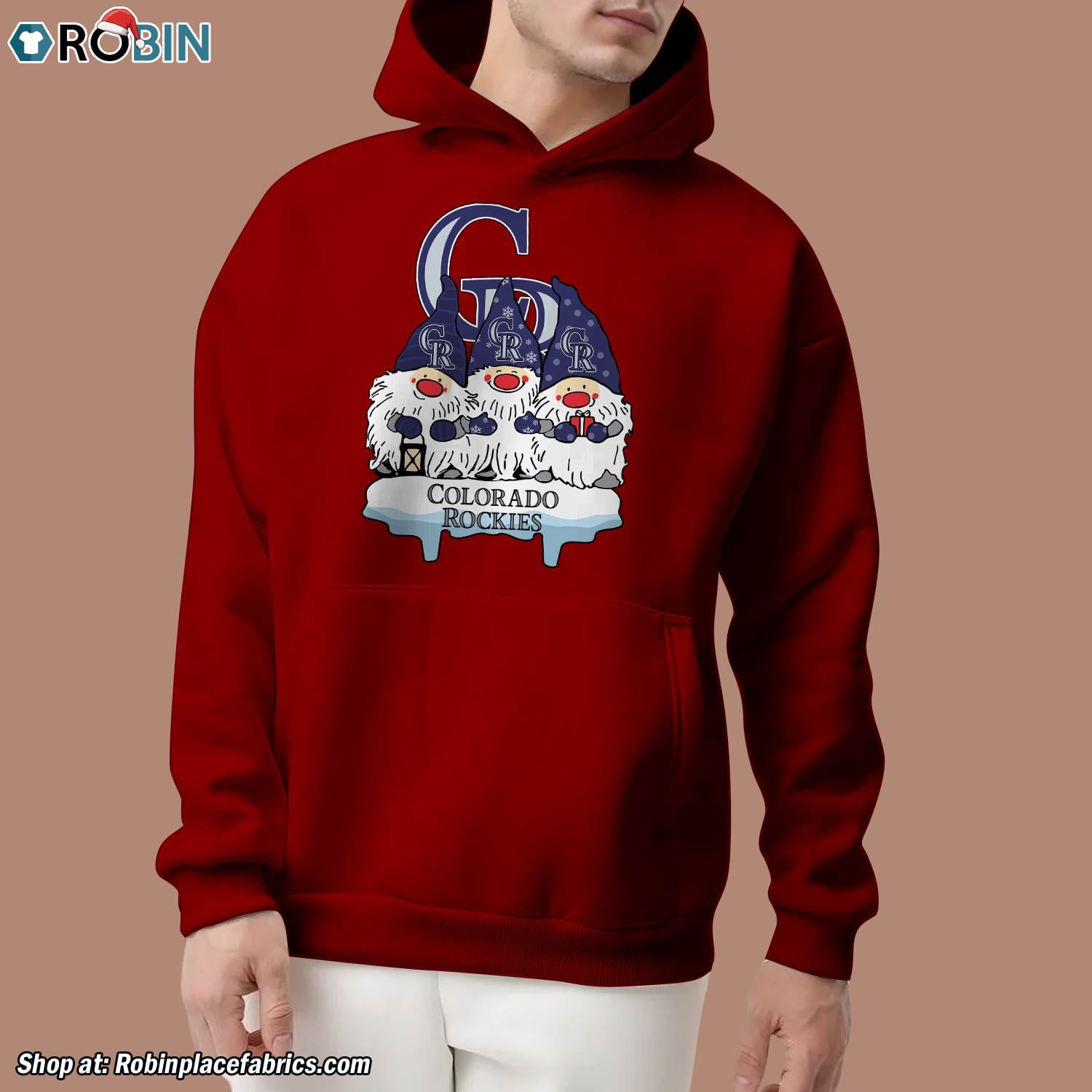 Christmas Gnomes Hold MLB Colorado Rockies Unisex Shirt Christmas Gnomes Hold MLB Colorado Rockies Unisex Shirt