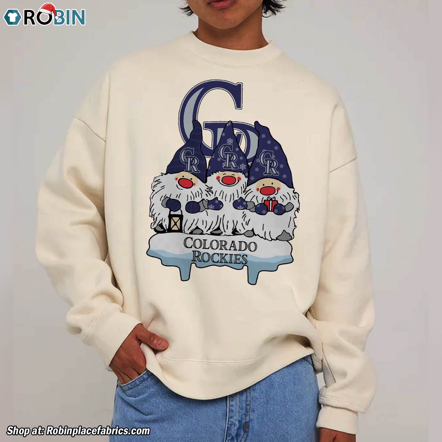 Christmas Gnomes Hold MLB Colorado Rockies Unisex Shirt Christmas Gnomes Hold MLB Colorado Rockies Unisex Shirt