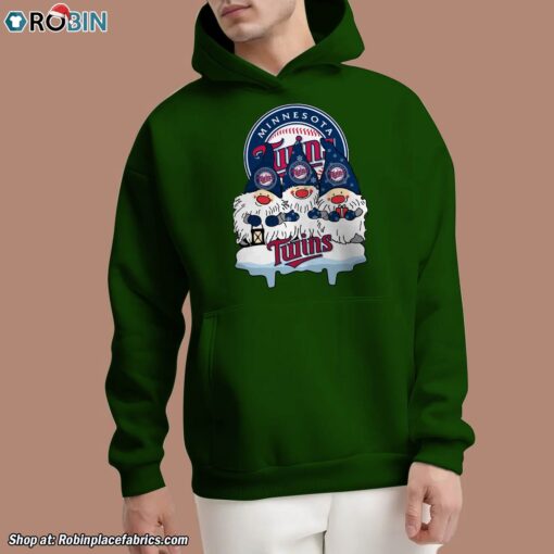 Christmas Gnomes Hold MLB Minnesota Twins Unisex Shirt