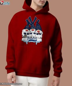 Christmas Gnomes Hold MLB New York Yankees Unisex Shirt