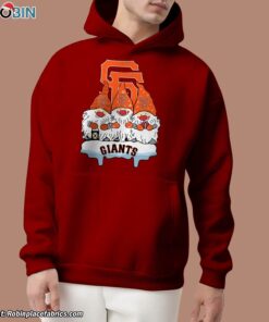 Christmas Gnomes Hold MLB San Francisco Giants Unisex Shirt