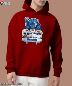 Christmas Gnomes Hold Memphis Tigers Unisex Shirt