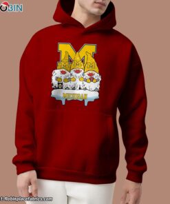 Christmas Gnomes Hold Michigan Wolverines Unisex Shirt Christmas Gnomes Hold Michigan Wolverines Unisex Shirt
