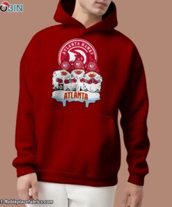 Christmas Gnomes Hold NBA Atlanta Hawks Unisex Shirt